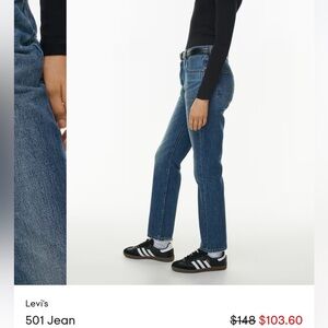 Levi's 501 Straight Jeans Athens Dark